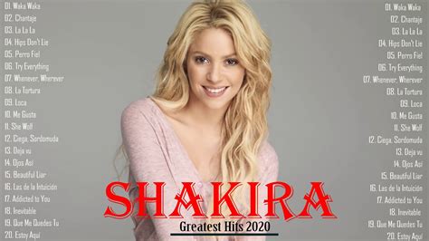 shakira best songs spotify